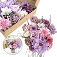 thumbnail image 3 of Wweixi Whimsical Blooms Low Maintenance Artificial Flower Collection Realistic 23new style LH014 1Set, 3 of 6