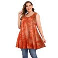 thumbnail image 4 of LARACE Plus Size Tank Tops for Women Sleevelss Tunic Casual Summer Clothes Swing Shirts, 4 of 5
