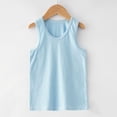 thumbnail image 2 of Birdeem Chemises pour Enfants Sans Manches T-Shirt Graphique Uni Col Rond Crop Top pour Filles et Garçons Débardeur Tee, 2 of 12
