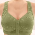 thumbnail image 2 of Women's Front Button Up With A Non Underwire Plus Size Vest Push Up Bra, 2 of 5