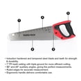 thumbnail image 2 of Swiss Tech 15" Handsaw,7 TPI, 2 of 6