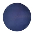 thumbnail image 1 of yulier 15 inch Round Woven Placemats Non Slip Heat Resistant Round Table Mats Washable Place Mats for Kitchen Dining Table Party Decoration, Navy, 1 of 1
