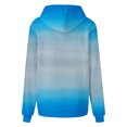 thumbnail image 4 of Meichang Womens Oversized Sweatshirts Drawstring Long Sleeve Casual Pullover Trendy Graident Loose Fit Sweat Shirts Comzy Top with Pocket, 4 of 4