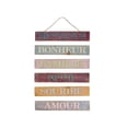 thumbnail image 1 of Gravé Inspirational Bois Plaques (Français) (Asstd) - Set of 6, 1 of 1