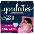 thumbnail image 1 of Goodnites Boys Nighttime Bedwetting Underwear, Size XXL (120-165 lbs), 24 Count, 1 of 10