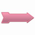 thumbnail image 1 of SignMission P-ARROW12-999673 12 x 36 Po Grand Signe de Flèche Rose, 1 of 4