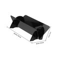 thumbnail image 2 of OUNONA Support de Rangement pour Disques Vinyles Noir pour Bureau, Organisateur Robuste pour Cds et Albums, 2 of 8