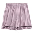 thumbnail image 1 of AherBiu Womens Summer Shorts Loose Fitting Elastic Waisted Comft Soft Shorts Oversized Sleeping Home Shorts, 1 of 6