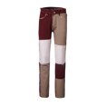 thumbnail image 1 of Honganda Women?s Contrast Color Stitching High-waist Slim Fit Straight Jeans, 1 of 9