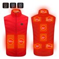 thumbnail image 1 of TIMIFIS Heated Vest Size Adjustable Battery Electric Warm Vest for Hiking, 1 of 5