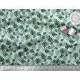thumbnail image 3 of Soimoi Green Rayon Fabric Monstera Leaves Print Sewing Fabric Yard 42 Inch Wide, 3 of 3
