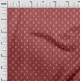 thumbnail image 3 of oneOone Popeline de Coton Bordeaux Tissu Chaussettes Rétro Projets d'Artisanat Tissu de Déco Imprimé au Yard 42 Pouces de Large, 3 of 5