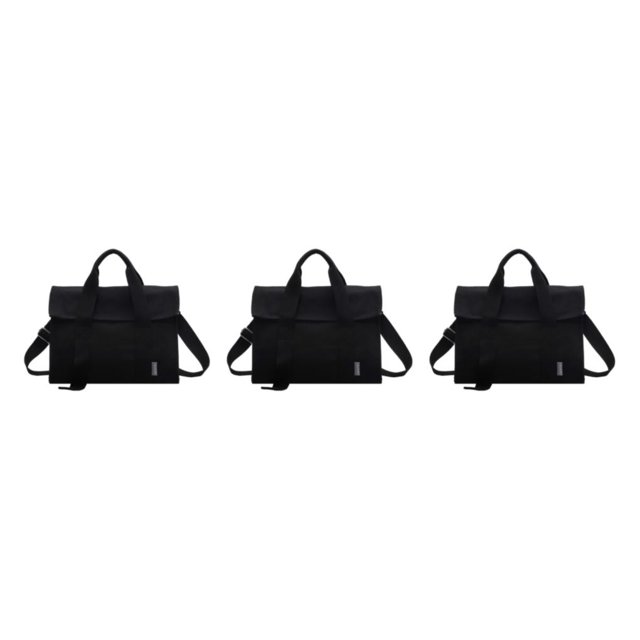Youkk Canvas Functional And Practical Handbag For Women Classic And Timeless Style Gift Handbags For Women black 3Set
