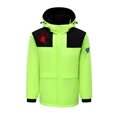 thumbnail image 1 of RXIRUCGD USB Intelligent Constant Temperature Heated Windproof Plus Size Coat For Men And Women Winter 4 Heated Jacket Coat( Green, Size:S ), 1 of 3