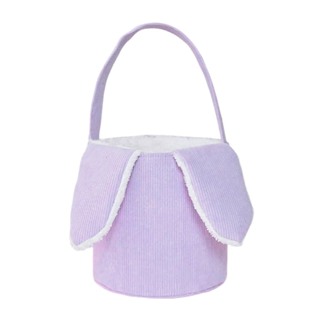 Easter Bunny Cute Candy Storage Toy Holder With Rabbit Ears For Kids Home Textile Storage