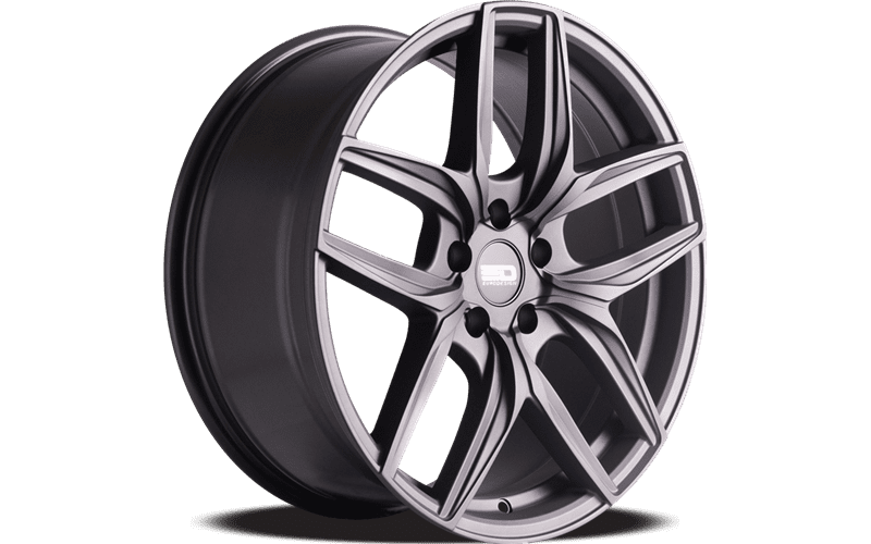 4 x jantes Euro Design Forza en alliage Gunmetal mat de 19x8.5 pouces pour 2018 - 2026 Honda Accord