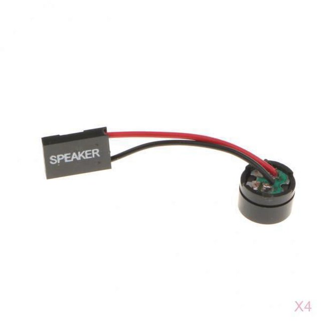 Miulika 4pcs Copper PC Motherboard Internal Speaker Buzzer Beeper For Desktop/Computers