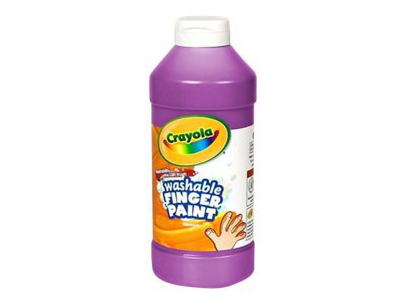 Washable Fingerpaint 16Oz Black