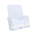 thumbnail image 4 of jinwen Acrylic Brochure Holder Brochure Display Stand for Documents Menu Restaurant A4 1 Tier, 4 of 9