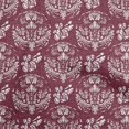 thumbnail image 1 of oneOone Cotton Flex Maroon Fabric Block Sewing Craft Projects Fabric Prints By Yard 40 Inch Wide-9K, 1 of 1