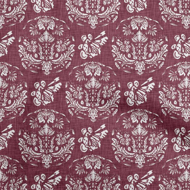 oneOone Cotton Flex Maroon Fabric Block Sewing Craft Projects Fabric Prints By Yard 40 Inch Wide-9K