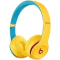 thumbnail image 1 of Restored Beats Solo3 Wireless On-Ear Headphones - W1 Chip, Class 1 Bluetooth, 40 Hours of Listening Time, Built-In Microphone and Controls - (Club Yellow), 1 of 7