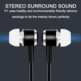 thumbnail image 4 of Écouteurs 3,5 mm Sport Intra-Auriculaires Filaires Stéréo Sans Micro US Meilleur R9Y7, 4 of 9