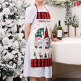 thumbnail image 4 of Kitchen Apron Sleeve 1Pcs Christmas Apron Funny Cartoon Apron Style Christmas Santa Snowman Christmas Dinner Party Cooking Baking Barbecue Crafting House Cleaning Kitchen, Kitchen Apron Sleeve, 4 of 6