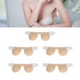thumbnail image 4 of Adhésif 5pcs, U Forme Tasse Bustier Dos Nu Couvre pour les Femmes Réutilisables Pasties, 4 of 8