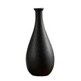thumbnail image 1 of MasteelfCA 1Pc Simplicity Black Ceramic Vase Simulation Flowers Dried Flowers Container Household Craft Ornament, 1 of 8