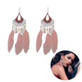 thumbnail image 3 of Bohemian Earrings National Style Retro Long Pendant Earrings Statement Earrings, 3 of 9