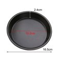 thumbnail image 1 of 6-10In Microwave Oven Pan Chip Tray Dish Pizza Bacon Baking Non-Stick Cook Tray, 1 of 1