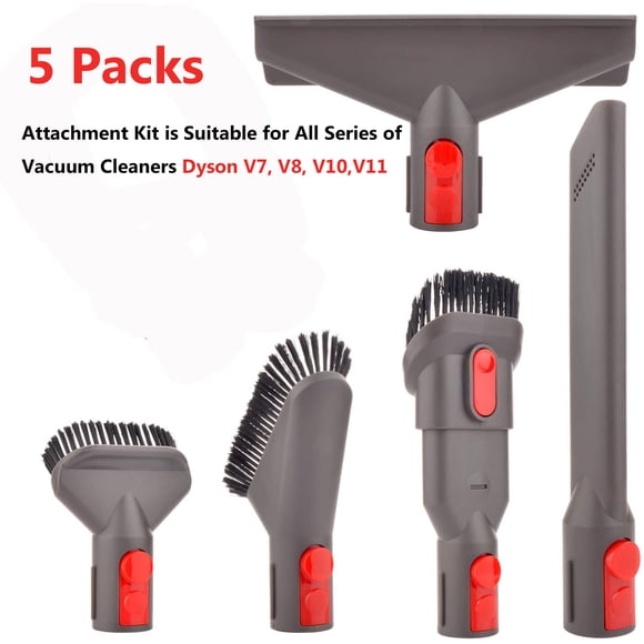 Amerteer Attachment Kit for Dyson Acuum Cleaner Accessory V11 V10 V7 V8 ,Absolute Animal Motorhead Trigger Cordless Vacuum Cleaner,Suitable for Cleaning up Various Corners and Gaps