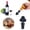 D, variante sur EGNMCR Bouchon de Vin Réutilisable Bouchon de Bouteille de Bière Scelle-Bouteille en Verre de Bière Bouchons Boisson Bière Champagne Rangement de Vin Garder la Fraîcheur Outils pour Bouteilles de Vin une Bouteille