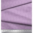 thumbnail image 3 of Soimoi Poly Georgette Fabric Geometric Small Fabric Prints by Yard 52 Inch Wide, 3 of 3