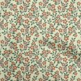 thumbnail image 1 of oneOone Tissu Flex Coton Marron Floral Matériel de Robe Tissu Imprimé Tissu au Mètre 40 Pouces de Large, 1 of 5