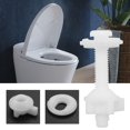 thumbnail image 4 of Ensemble de 4 Vis de Charnière de Toilette avec Écrous en Plastique et Rondelles, Pièces de Rechange pour Toilette, 4 of 8
