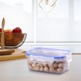 thumbnail image 4 of Food Storage Containers with Lids Airtight, Plastic Meal Prep Containers Reusable, Microwave/Freezer/Dishwasher Safe Clear Leakproof Fruit Vegetables Containers for Kitchenspice Storage, 4 of 4
