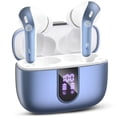 thumbnail image 1 of VEATOOL Bluetooth Headphones 65H Playback LED Power Display Earphones with Wireless Charging Case IPX7 Waterproof, 1 of 8