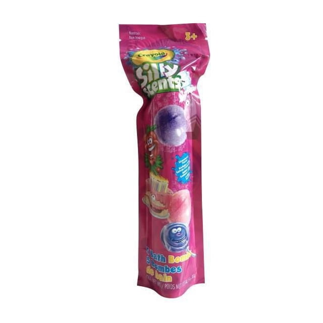 Crayola Silly Scents 5 Pack Bath Bombs