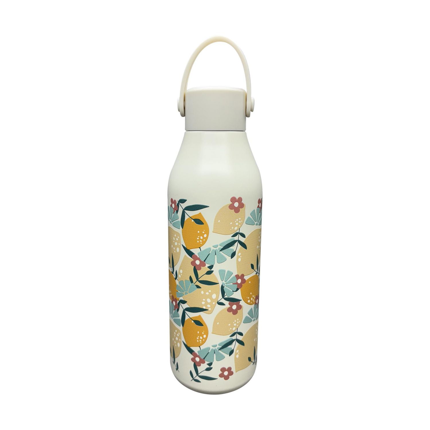 Hometrends Bouteille d'eau en acier inoxydable 17OZ CREME