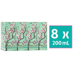AriZona Premium Brewed Ginseng and Honey Green Tea 8 x 200 ml