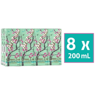 AriZona Premium Brewed Ginseng and Honey Green Tea 8 x 200 ml