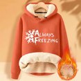 thumbnail image 1 of DPTALR Sweat à Capuche d'Hiver Chaud pour Femmes avec Poche Manches Longues, 1 of 4