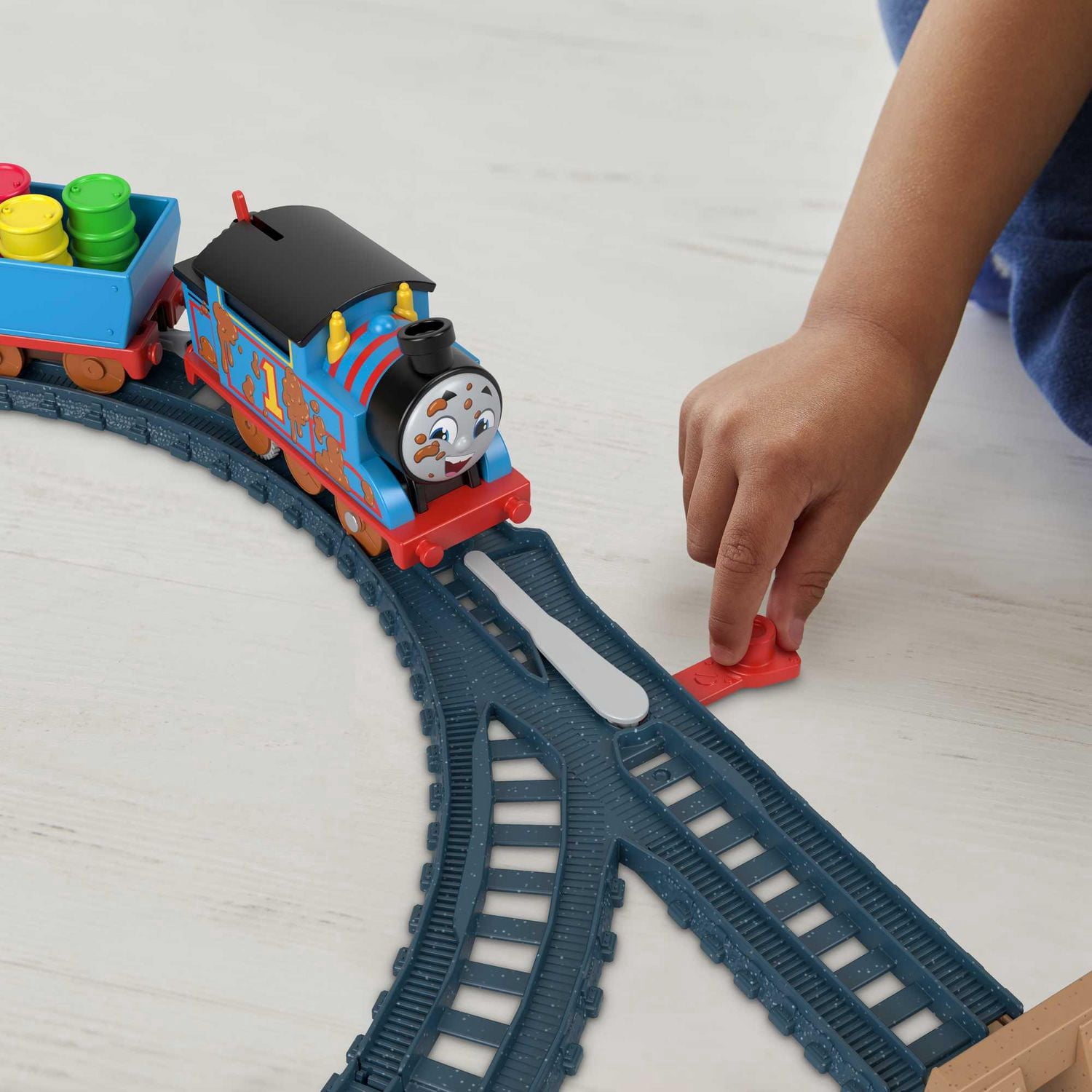 Thomas et ses Amis-Circuit et Locomotive Motorisée - Exclusivité