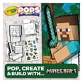 thumbnail image 2 of Ensemble d’activités Crayola POPS 3D Minecraft, 2 of 7