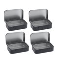 thumbnail image 1 of Bamboohart 20 PCS Medium Shipping Boxes Clear Storage Bins Crate Black, 1 of 8