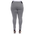 thumbnail image 3 of (greysquare, 2TG) - Leggings Taille Haute pour Femmes Grande Taille, 3 of 5