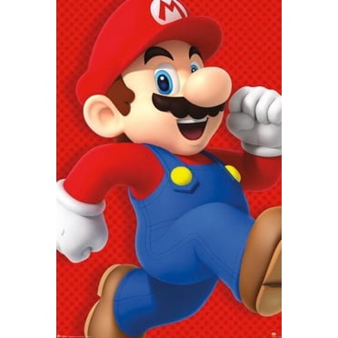 NINTENDO - SUPER MARIO - Affiche de Course
