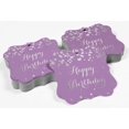 thumbnail image 4 of Inkdotpot Pack Of 50 Real Silver Foil Bracket Shape Paper Tags Happy Birthday Favor Hang Tags, 4 of 6